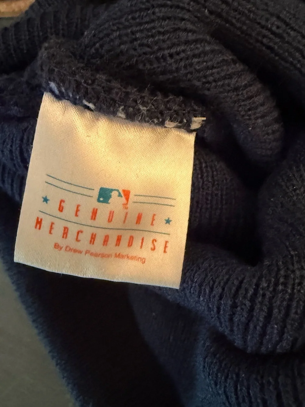 NY Yankees beanie navy OS